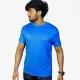 Men's Electric Blue Performance T-Shirt | Quick-Dry Sports Wear